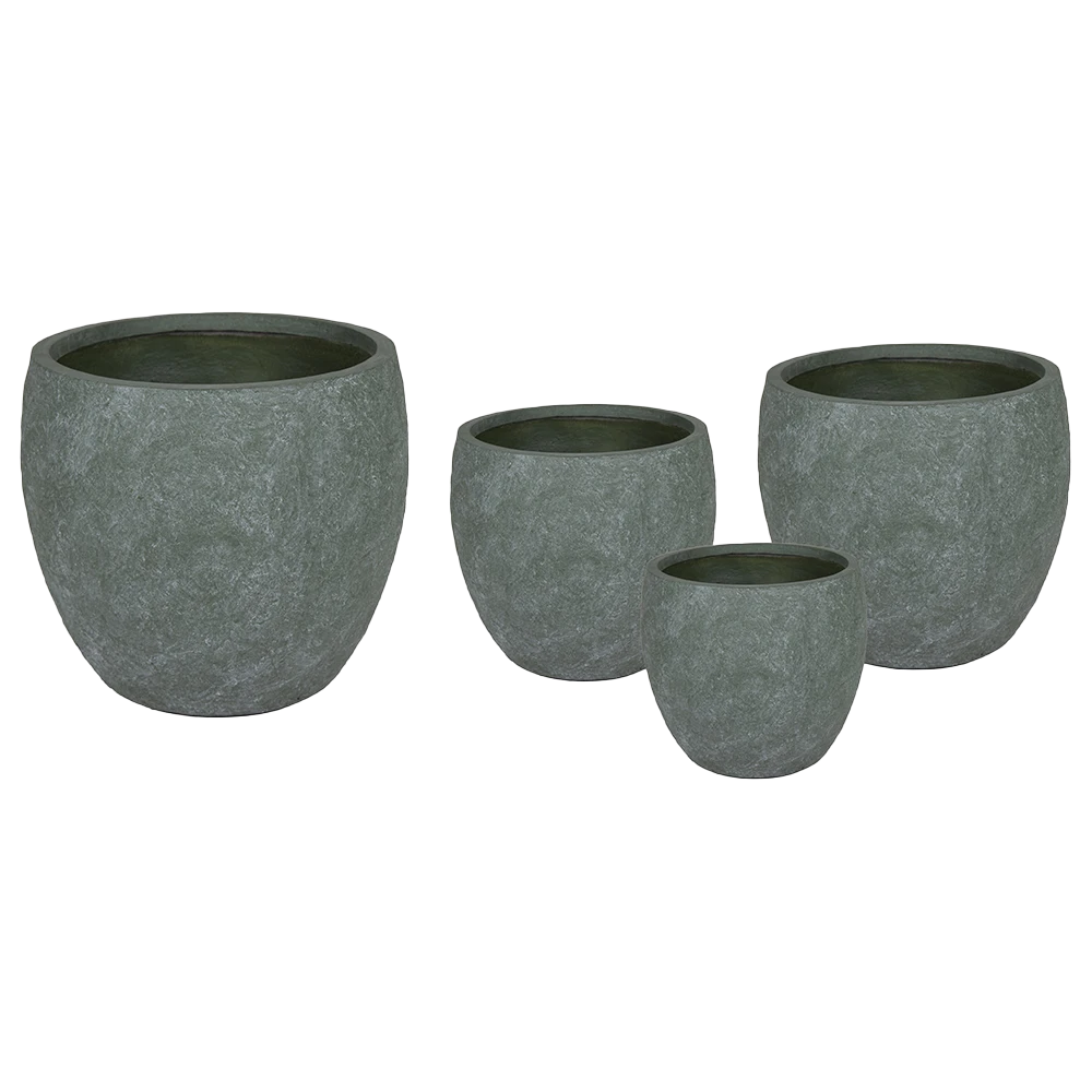 Bloempot Arizona Bullet Cypress Wash - D57 X H50.5cm - Groen - Afbeelding 2