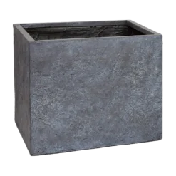 Plantenbak Arizona Cubi - L34 X B34 X H30cm - Donkergrijs