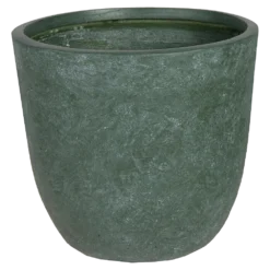 Bloempot Arizona Egg Cypress Wash - D32 X H31cm - Groen