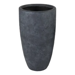 Bloempot Arizona High Vase - D34 X H66cm - Donkergrijs