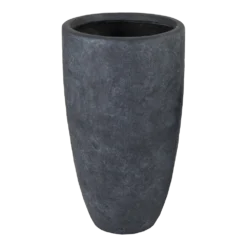 Bloempot Arizona High Vase - D56 X H100cm - Donkergrijs