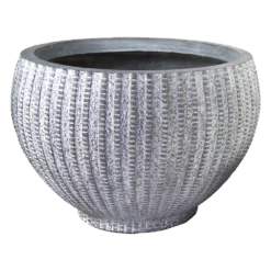 Bloempot Arkansas Monika 1 Washed - D80 X H56cm - Lichtgrijs