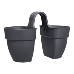 Elho Balkonbak Vibia Campana Twin 21cm - Antraciet