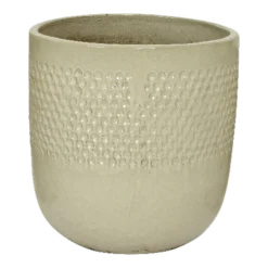 Bloempot Collin - D48 X H50cm - Creme