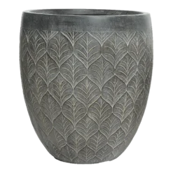 Bloempot Ella - D40 X H43cm - Grijs