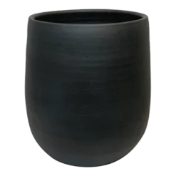 Bloempot Hamelton - D34 X H30cm - Mat Zwart