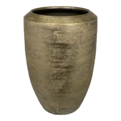 Bloempot Kos Hoog - D32 X H60cm - Goud