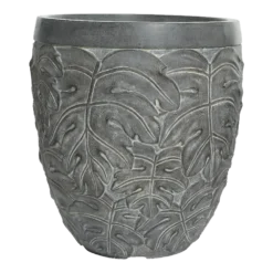 Bloempot Kyli - D40 X H43cm - Grijs