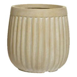 Bloempot Laura - D23 X H23cm - Beige