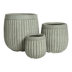 Bloempot Laura - D43 X H43cm - Grijs