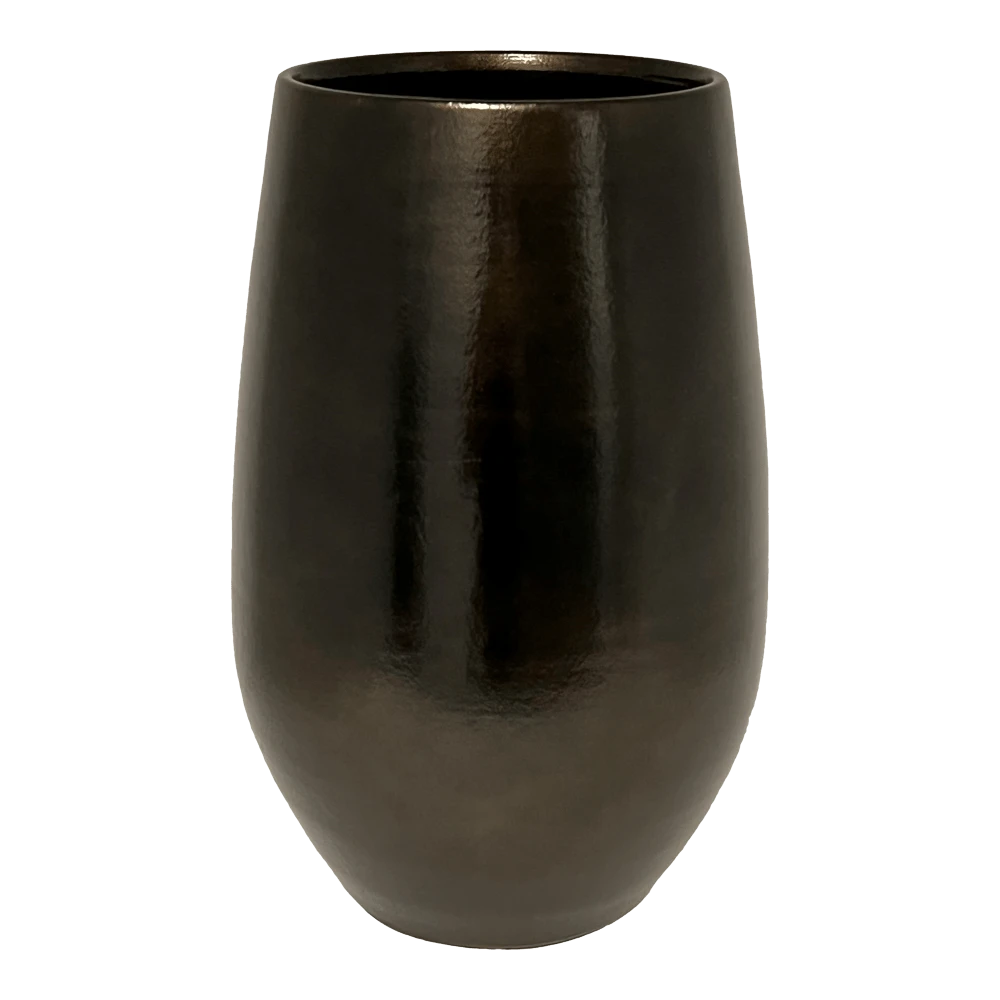 Bloempot Petra Hoog - D23 X H35cm - Koper