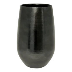 Bloempot Petra Hoog - D27 X H45cm - Platinum