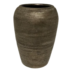 Bloempot Phoenix Hoog - D24 X H35cm - Zilver