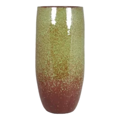 Bloempot Sepp Hoog - D18 X H35cm - Groen