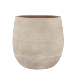 Bloempot Victor - H45 X D49cm - Beige
