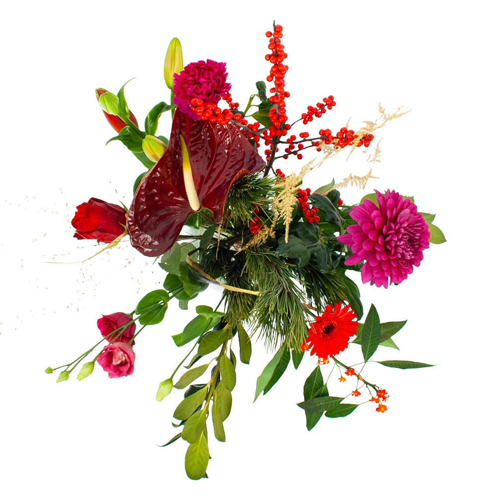 Boeket Liefdevolle Kerst Groot - Afbeelding 2