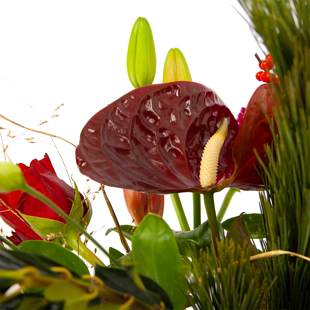 Boeket Liefdevolle Kerst Groot - Afbeelding 4