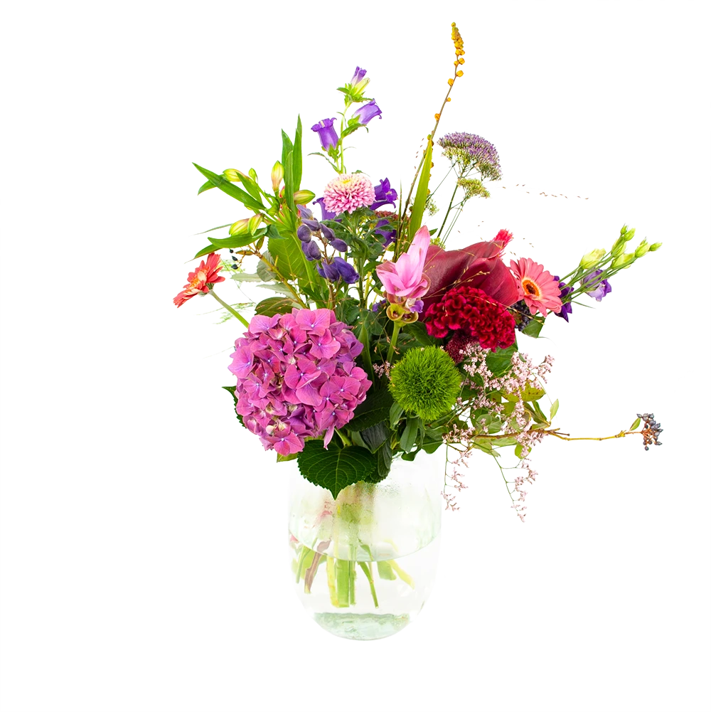 Boeket Paarse Passie Middel