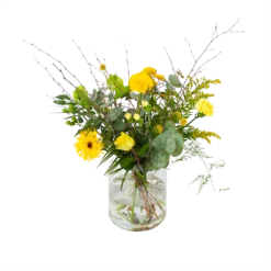 Boeket Vrolijk Geel Klein