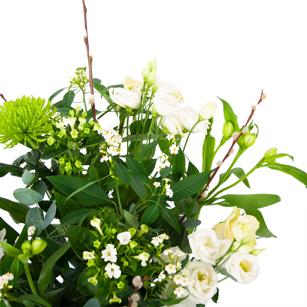 Boeket Witte Dagen Middel - Afbeelding 2