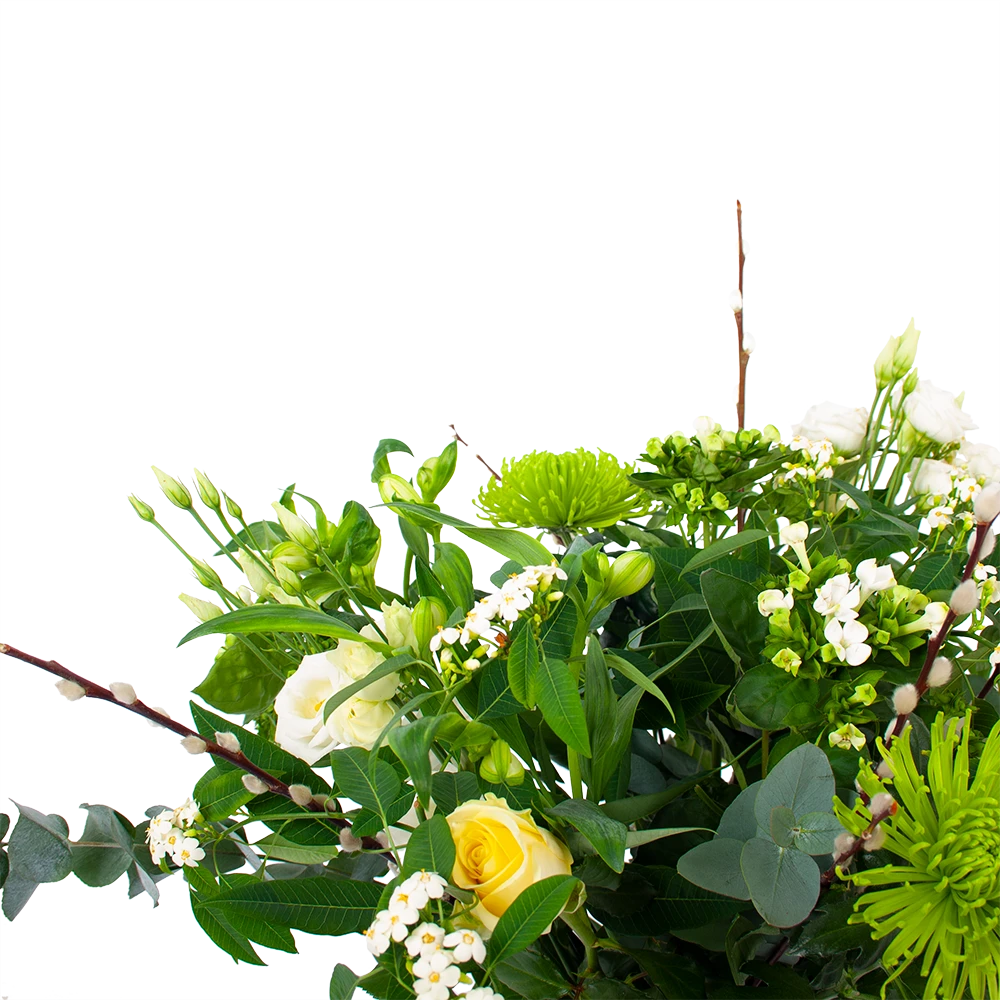 Boeket Witte Dagen Middel - Afbeelding 3