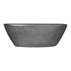 Bloempot Mira Ovaal - L69 X B17 X H25cm - Antraciet
