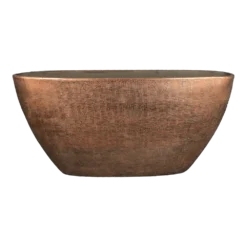 Bloempot Mira Ovaal - L73 X B17 X H36cm - Koper