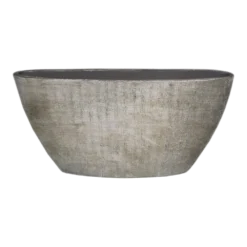 Bloempot Mira Ovaal - L73 X B17 X H36cm - Wit