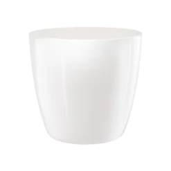Bloempot Elho Brussels Diamond Rond 30cm - Wit