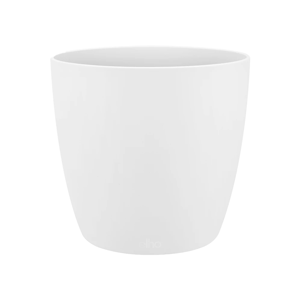 Bloempot Elho Brussels Rond 30cm - Wit