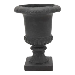 Bloempot French Vase - D50 X H68cm - Donkergrijs
