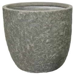 Bloempot Colorado Egg - D25 X H25cm - Grijs