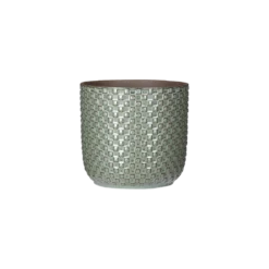 Bloempot Daan - D17 X H16cm - Groen