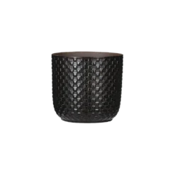 Bloempot Daan - D17 X H16cm - Zwart