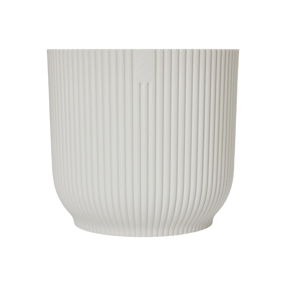 Bloempot Elho Vibes Fold Rond - D22 X H20cm - Zijdewit - Afbeelding 4