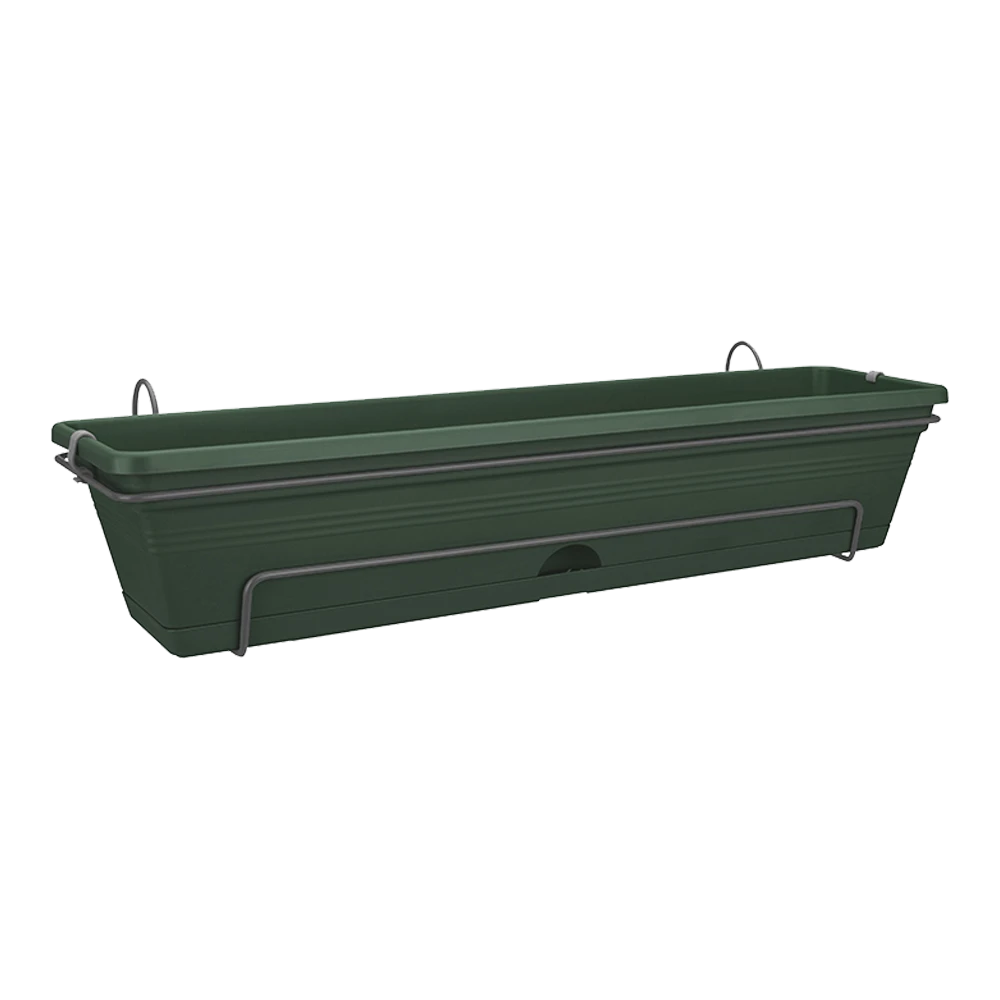 Balkonbak Elho Green Basics Allin1 70cm - Bladgroen