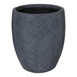 Bloempot Iowa BulletHigh - D34 X H38cm - Donkergrijs