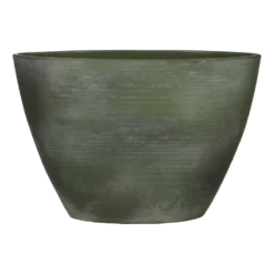 Bloempot Lester Ovaal - L40 X B20 X H27cm - Groen