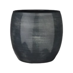 Bloempot Lester - D33 X H31cm - Donkerblauw