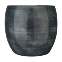 Bloempot Lester - D38 X H35cm - Donkerblauw