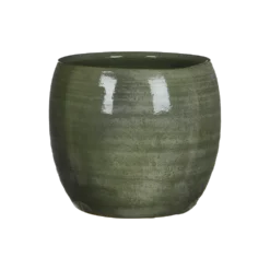 Bloempot Lester - D24 X H22cm - Groen