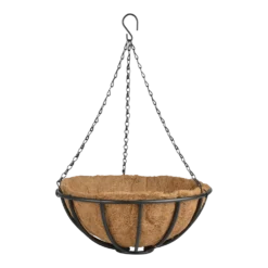 Metalen Hanging Basket 35cm - Incl. Ketting En Kokosinlegvel