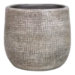 Muur Bloempot Mira - D18 X H16cm - Wit