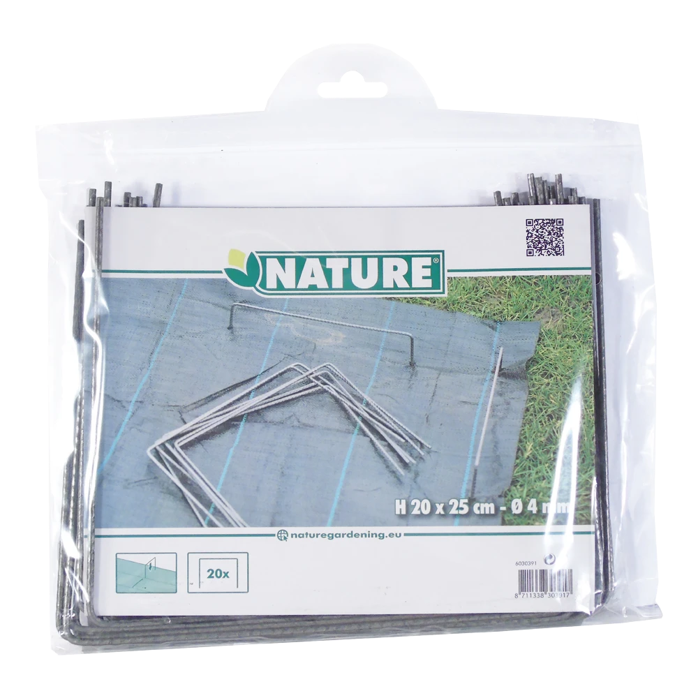 Nature - Gronddoekpennen H20x25cm - 20 Stuks - Afbeelding 4