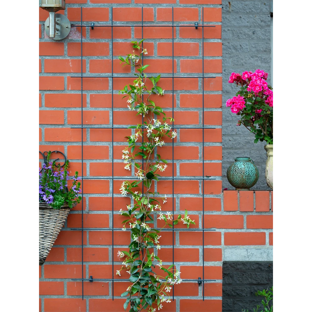 Nature - Metalen Klimrek Geplastificeerd Groen H145x72,5cm - Afbeelding 2