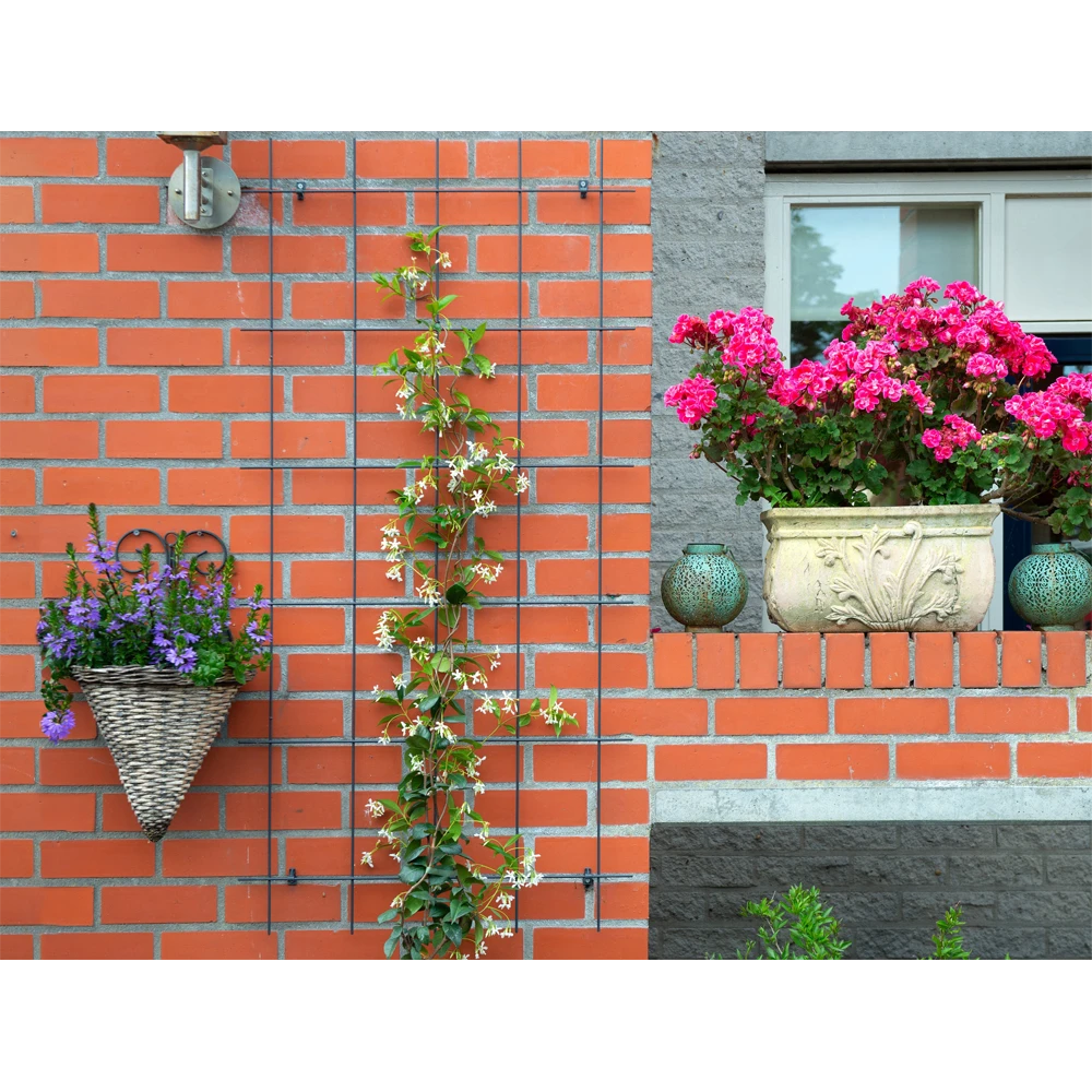 Nature - Metalen Klimrek Geplastificeerd Groen H145x72,5cm - Afbeelding 3