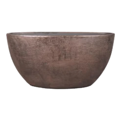 Bloempot Mira Ovaal - L49 X B20 X H25cm - Koper