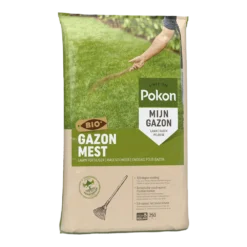 Pokon Bio Gazonmest 16,8kg Voor 250mu00b2 - Gazonmeststof