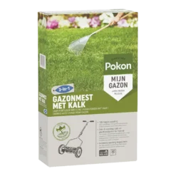 Pokon Gazonmest Met Kalk 2kg Voor 30mu00b2 - Gazonmeststof, Gazonkalk