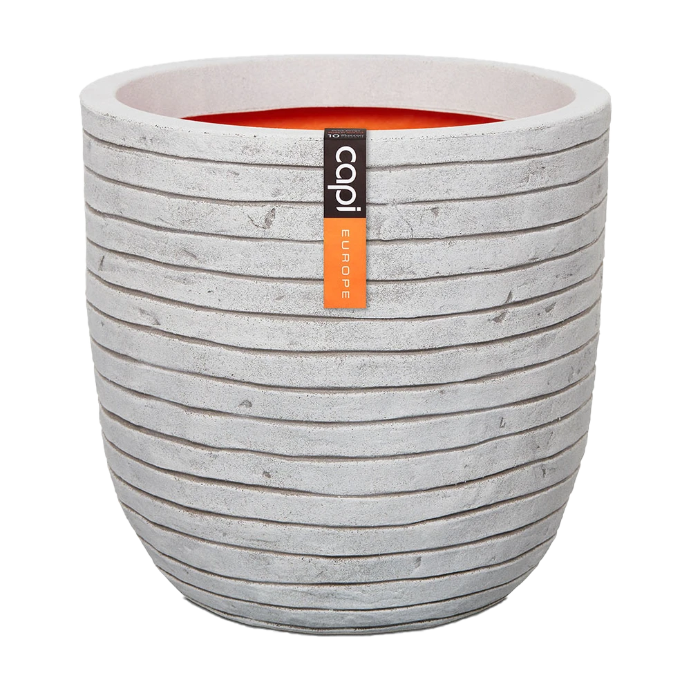 Capi Bloempot Bol Nature Row NL - D43 X H41cm - Ivoor